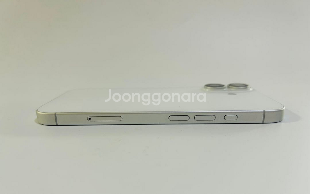 아이폰16 화이트 256GB 특S급 중고폰공기계--2