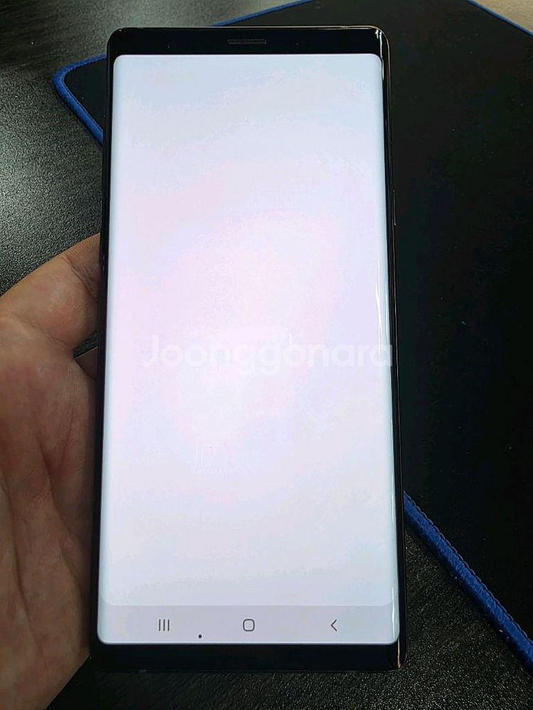 갤럭시노트9 128G 무잔상 상태굿 중고폰--9
