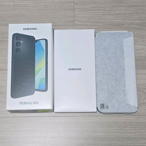 새상품)정상해지 갤럭시 a16 공기기