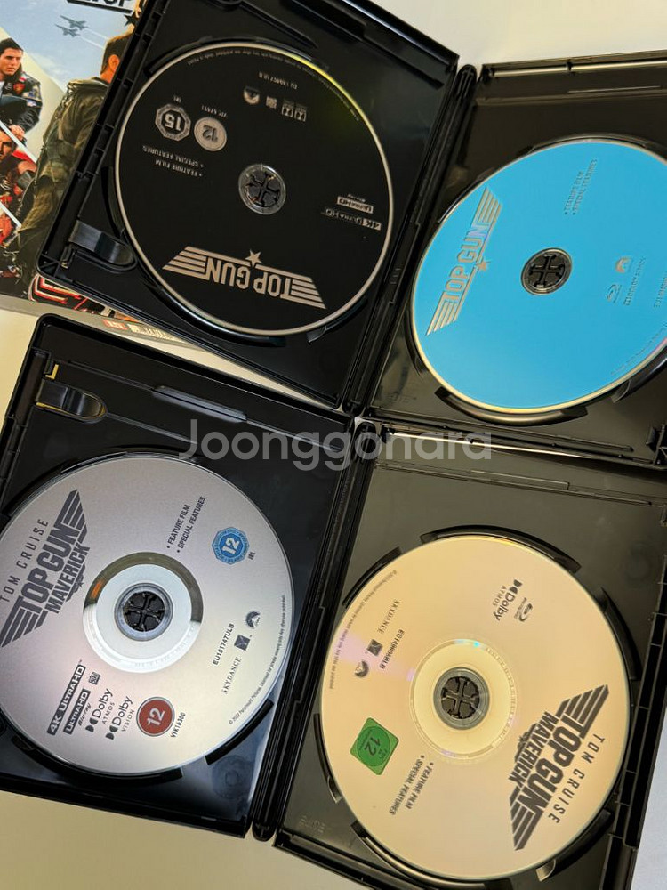 탑건 4K 블루레이 2-movie 컬렉션--4