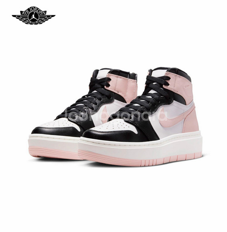 나이키 조던1 엘리베이트 하이 블랙 핑크 240--0