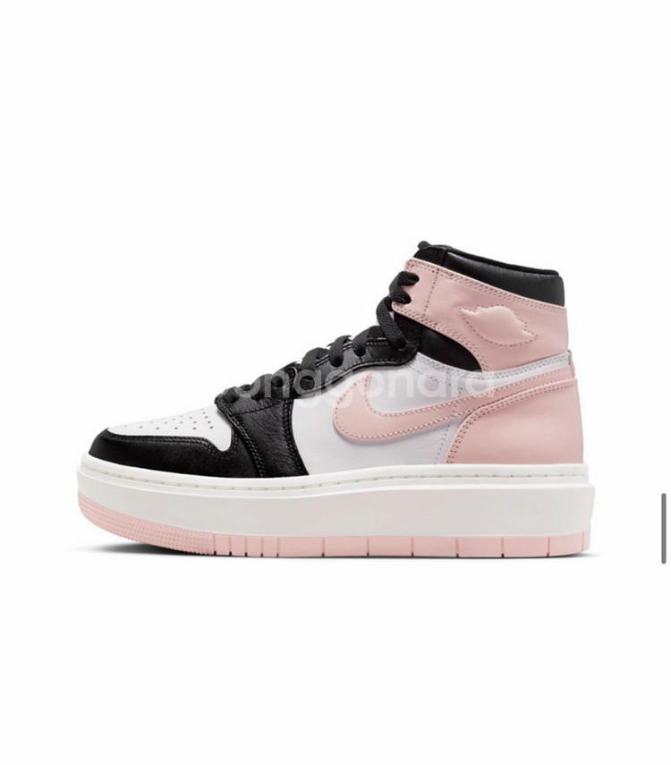 나이키 조던1 엘리베이트 하이 블랙 핑크 240--1