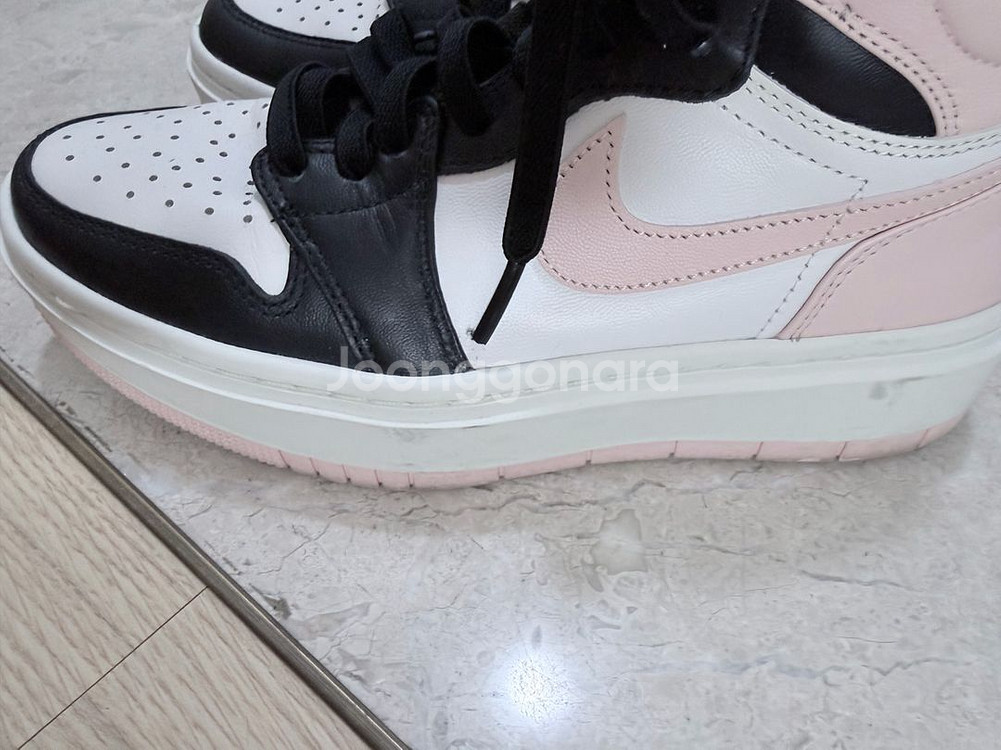 나이키 조던1 엘리베이트 하이 블랙 핑크 240--5
