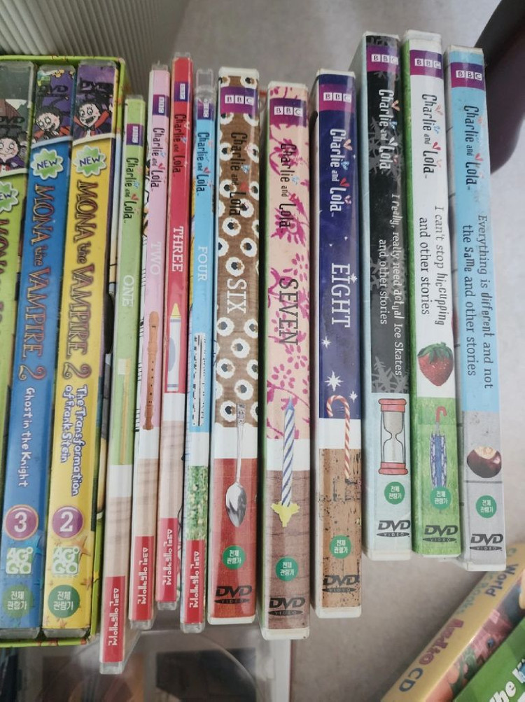 유아동 영어 dvd 모두 이미지