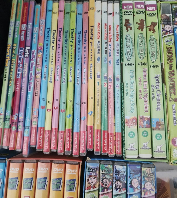 유아동 영어 dvd 모두 이미지