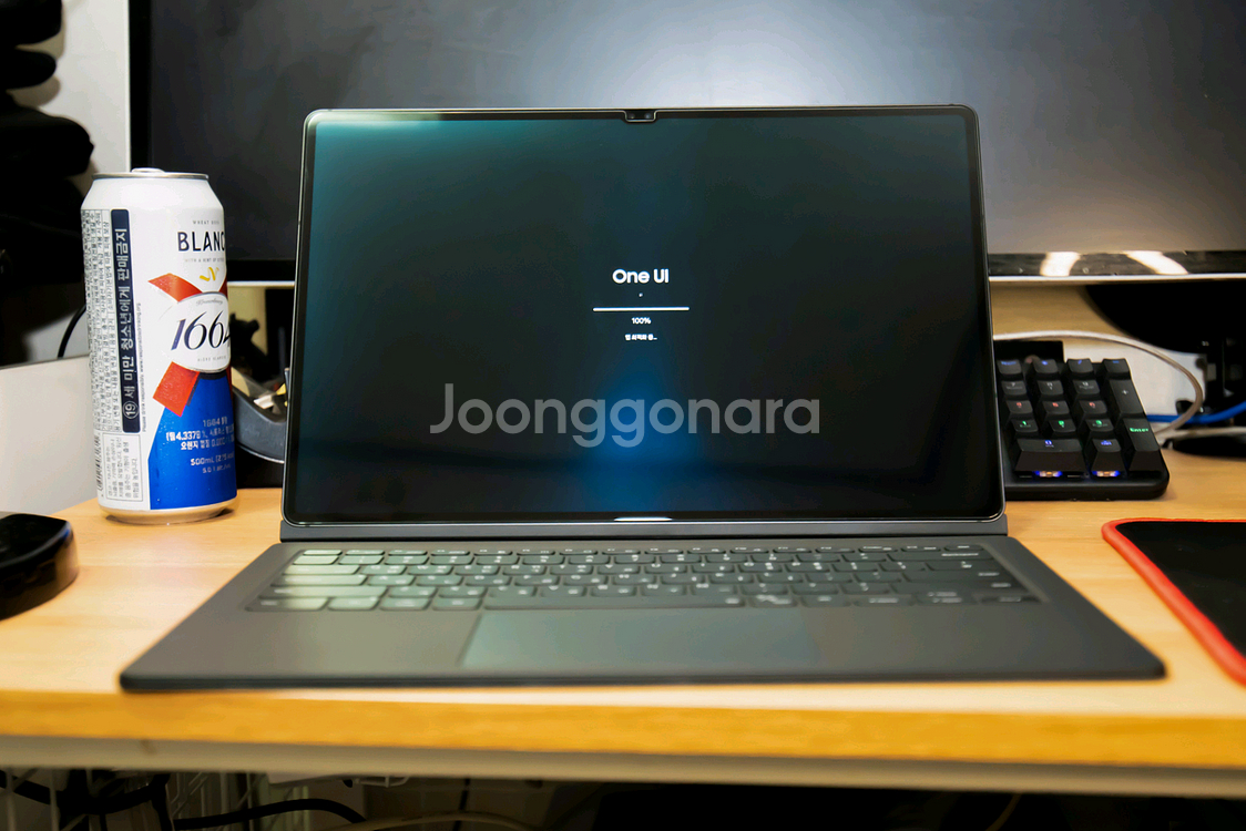 갤럭시탭s8울트라 정품 키보드케이스--0