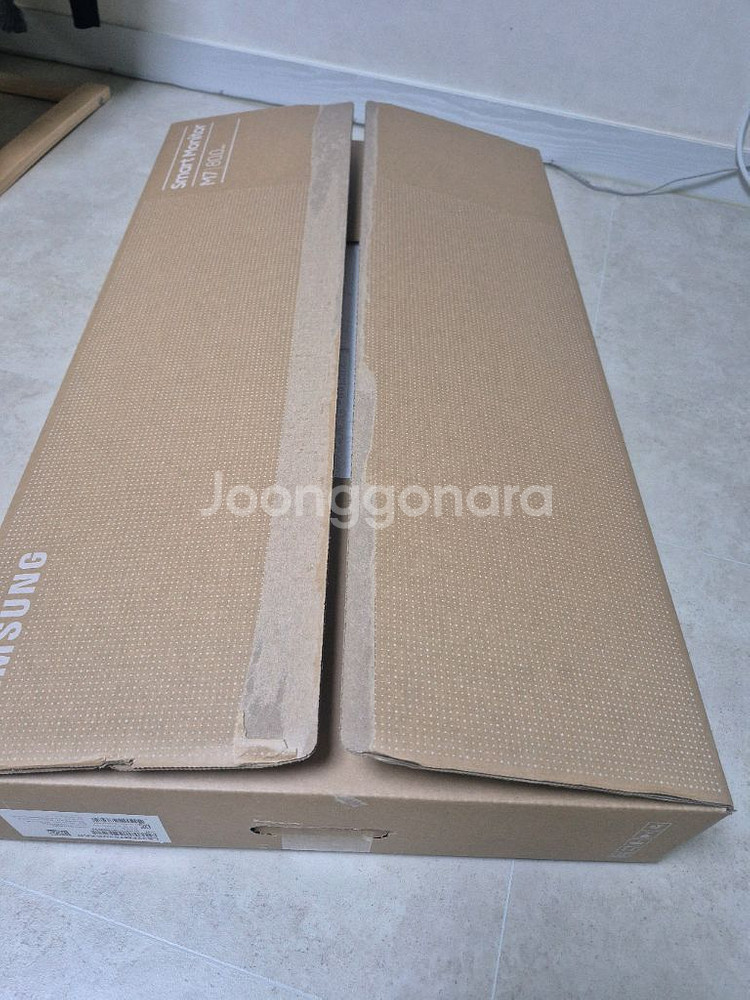 (미사용) 삼성 삼탠바이미 M7 32인치 + 무빙스탠드--0