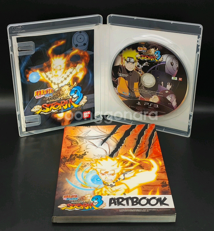 플스3, PS3정발 나루티밋스톰3+특전 아트북--4