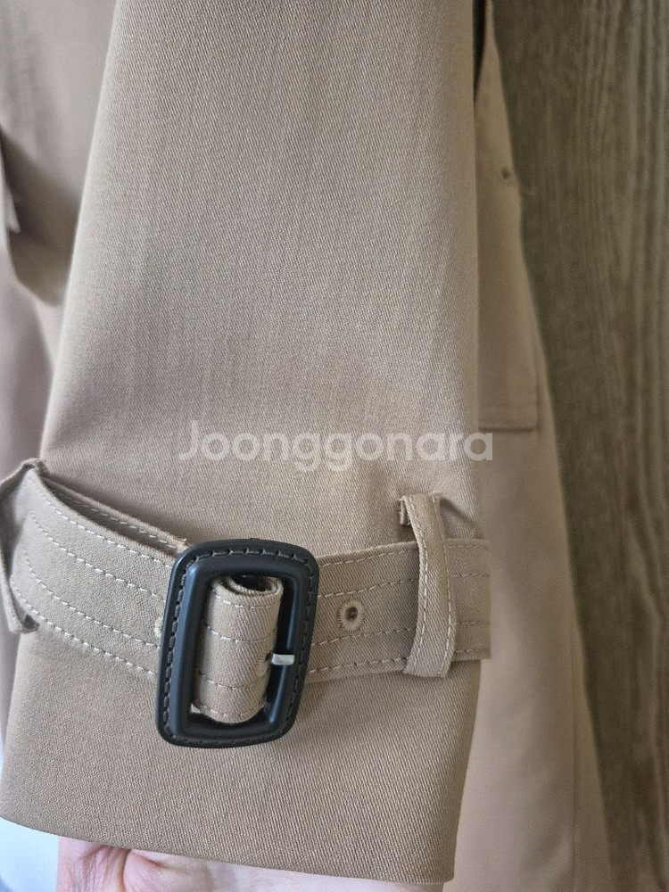 LINE 베이지 여성트렌치 코트 새상품--5