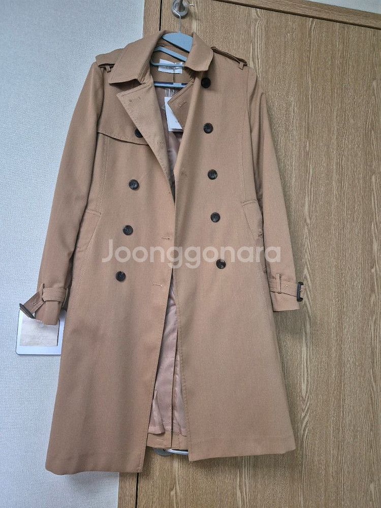 LINE 베이지 여성트렌치 코트 새상품--1