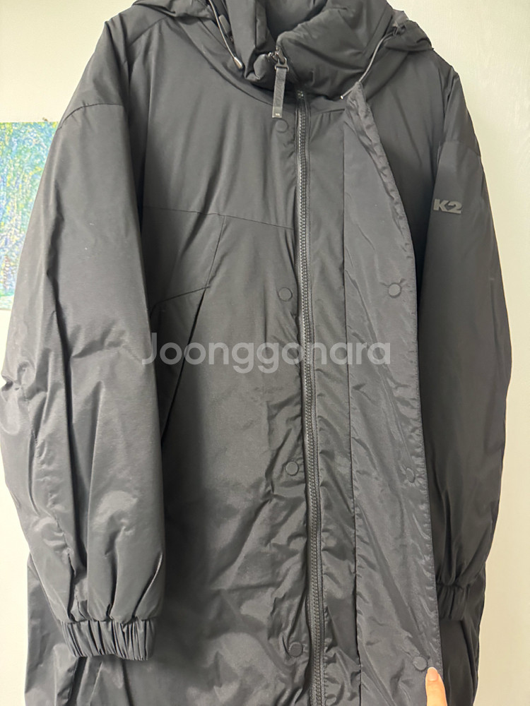 K2 씬에어 구스다운 / 블랙 / 90(공용사이즈)--2