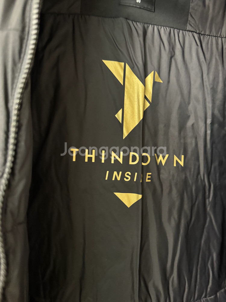 K2 씬에어 구스다운 / 블랙 / 90(공용사이즈)--4