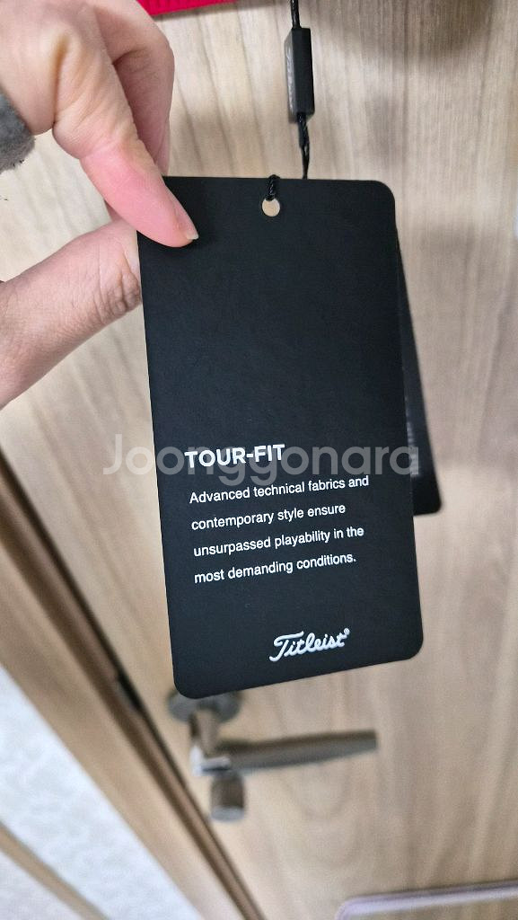 타이틀리스트 방풍 여자 골프 니트 M--2