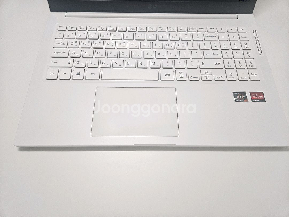 LG울트라북 15인치 라이젠3-4세대/램16/ssd756--2