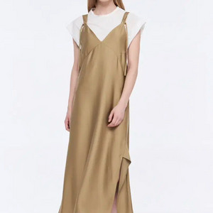 한섬 마인 새틴 원피스