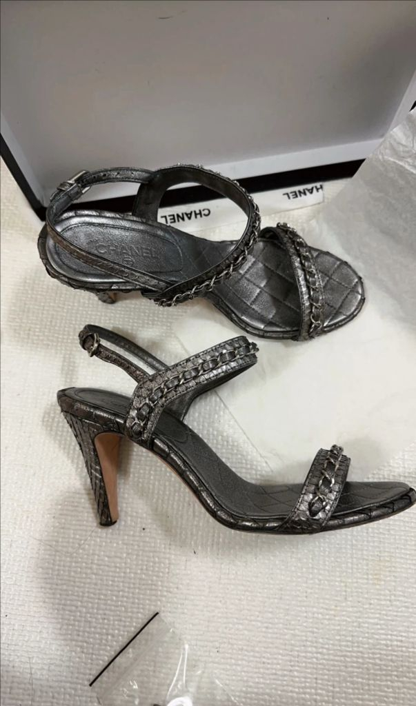 샤넬 구두 하이힐 245--5