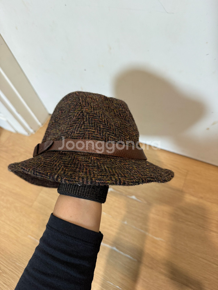 해리스 트위드 모자--1