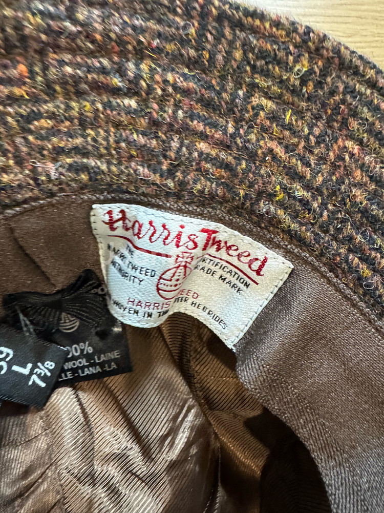 해리스 트위드 모자--6