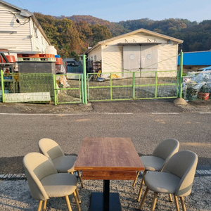 4인용 식당 식탁의자세트