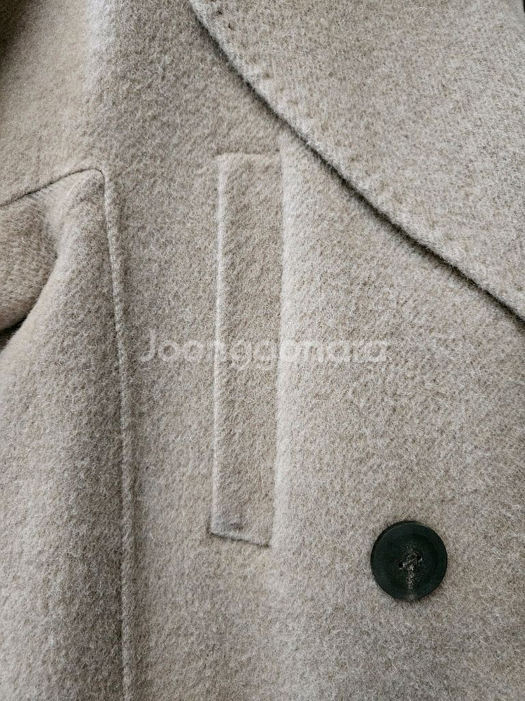 쏘울 라쿤 호주울 프리미엄 정려원 핸드메이드 더블코트 판매해요--12