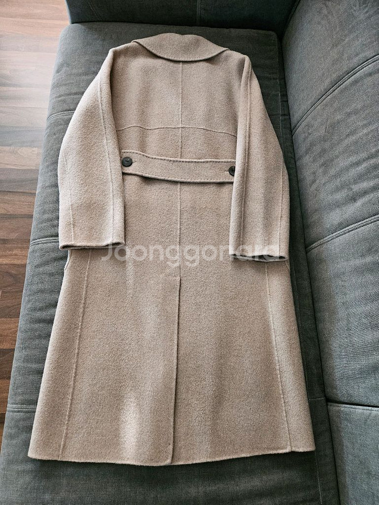 쏘울 라쿤 호주울 프리미엄 정려원 핸드메이드 더블코트 판매해요--13