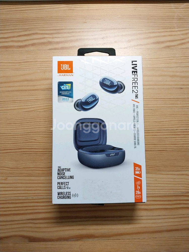 새상품) JBL LIVE FREE 2 무선이어폰 블루투스이어폰 네이비--0