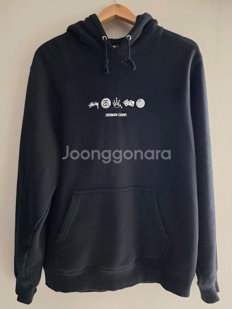 스투시 글로벌 디자인 CORP. 기모 후드티 M(연예인착용제품)공용--1