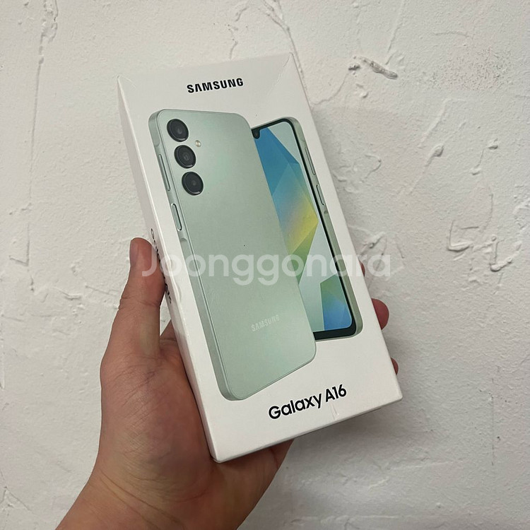 [자급제 단순개봉] 갤럭시 A165 128 그린 a16--0