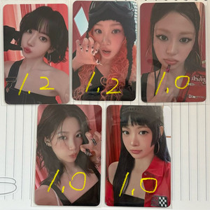 르세라핌 블루드림미디어 포카 팬싸 팬사인회 미공포