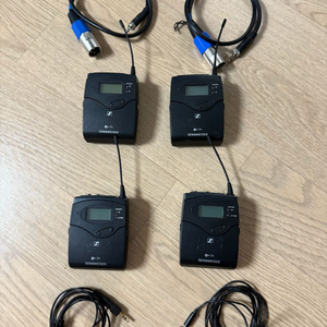 젠하이저 ew100 g4 무선 마이크 세트