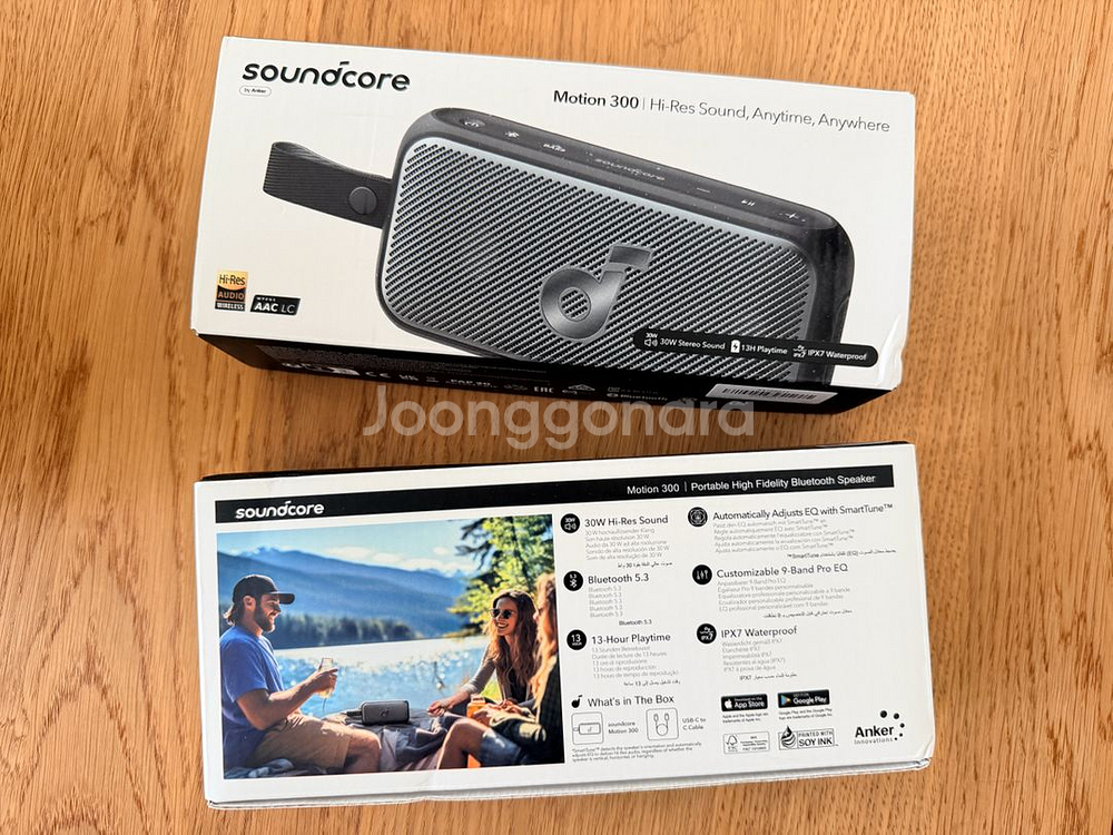 앤커 사운드코어 모션300 TWS 스피커 2개30W 출력의 거대한 음장감을 자랑하는 Anker 블루투스 스피커--0