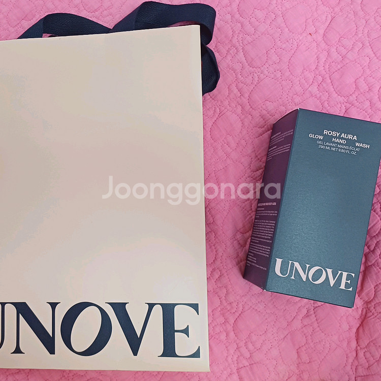 (새제품) 어노브 글로우 핸드워시 290ml (로지아우라)--0