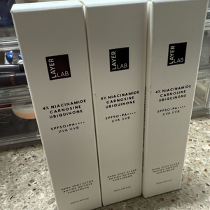 레이어랩 무기자차 선크림 새상품