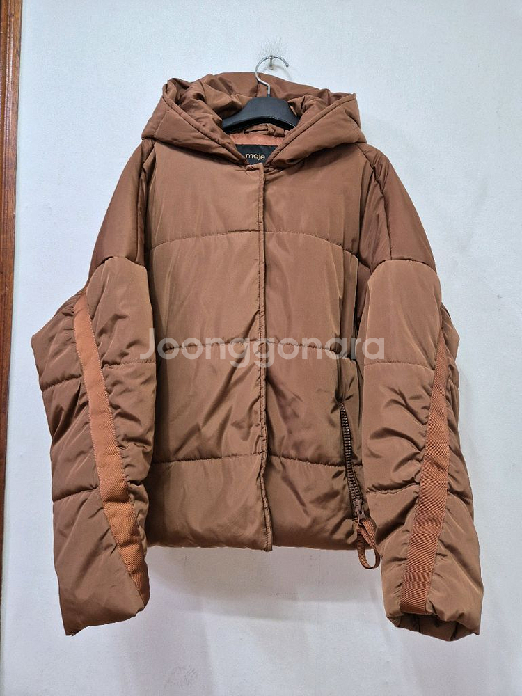 마쥬 루즈핏 후드패딩(프리)--3