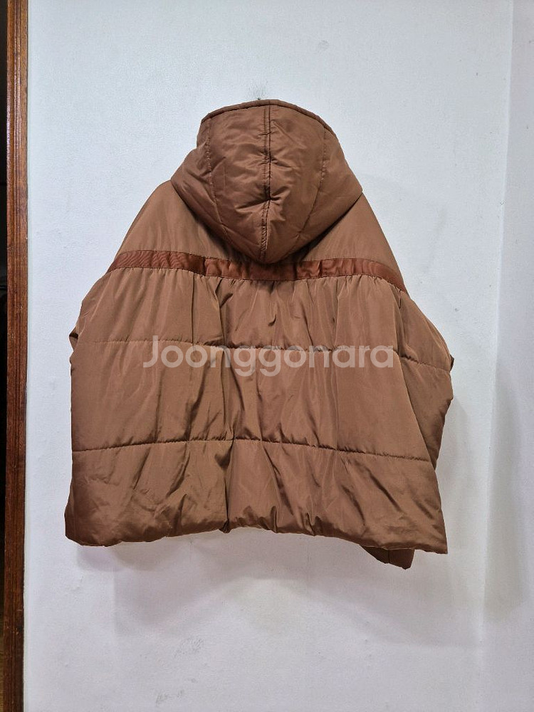 마쥬 루즈핏 후드패딩(프리)--5