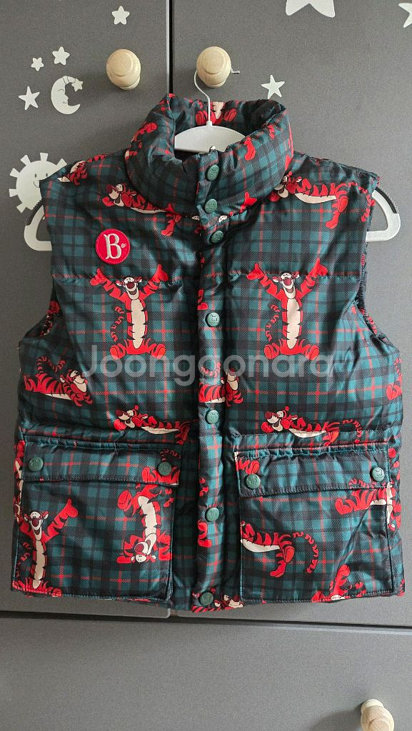 베베드피노 티거다운패딩조끼 130--0