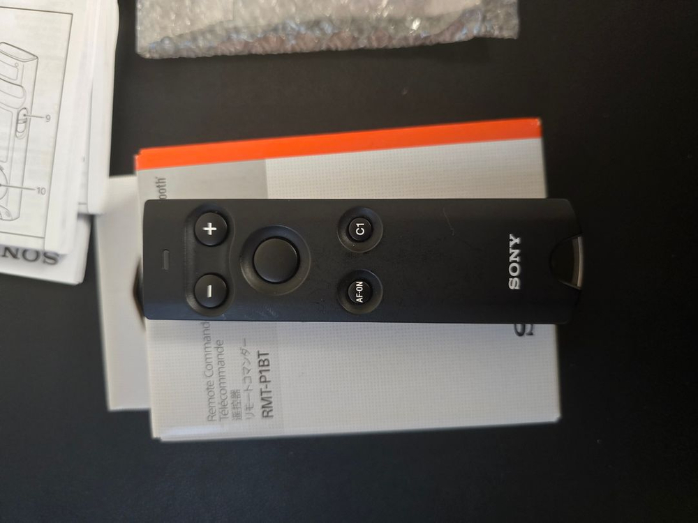 소니 RMT-P1BT 리모컨--1