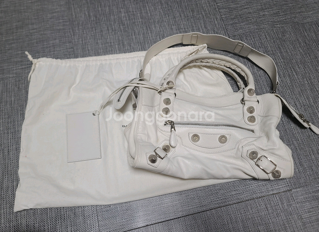 발렌시아가 모터백 시티백 미디움 숄더백 토트백--0