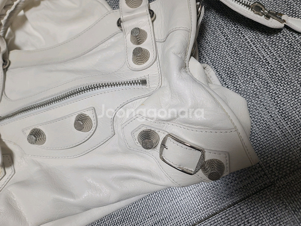 발렌시아가 모터백 시티백 미디움 숄더백 토트백--2