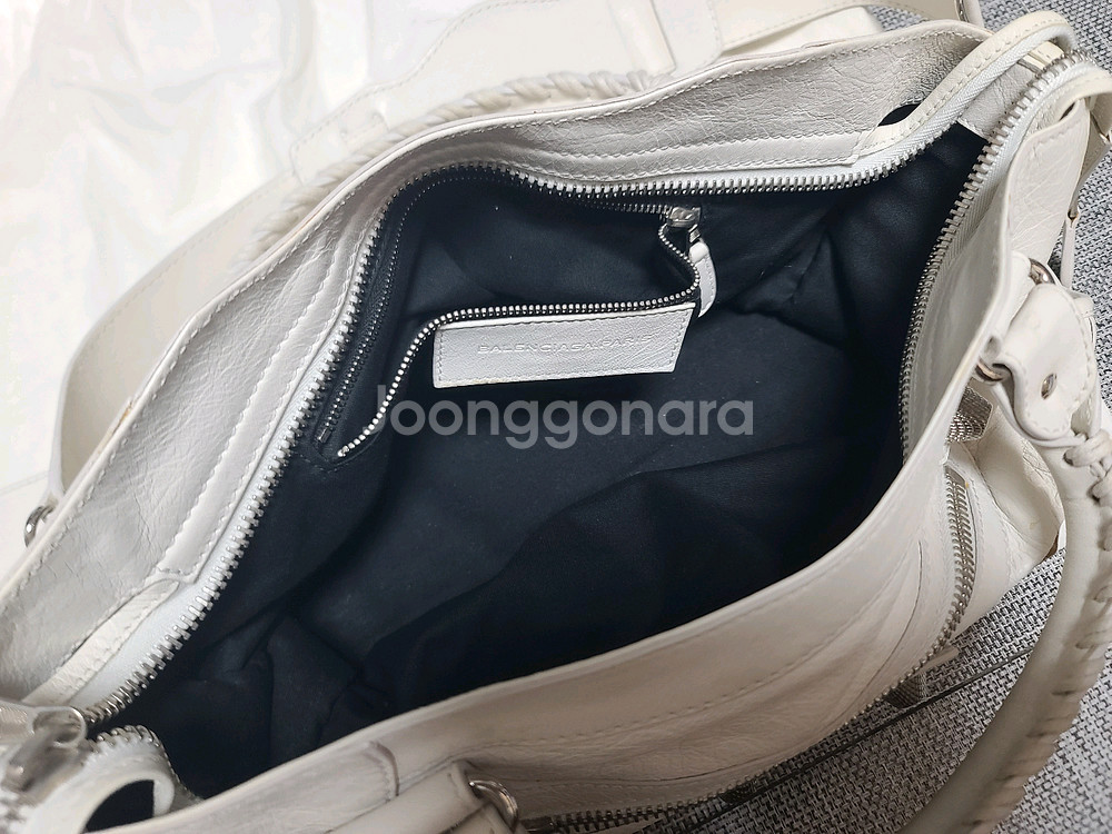 발렌시아가 모터백 시티백 미디움 숄더백 토트백--4