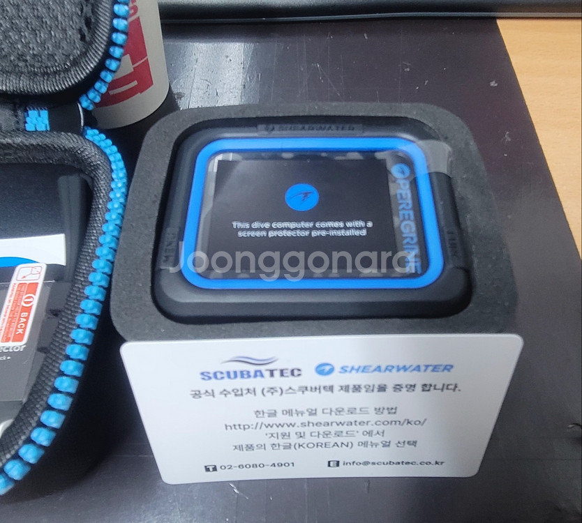 쉐어웨터 페레그린 스쿠버 다이빙 컴퓨터(새상품)--4