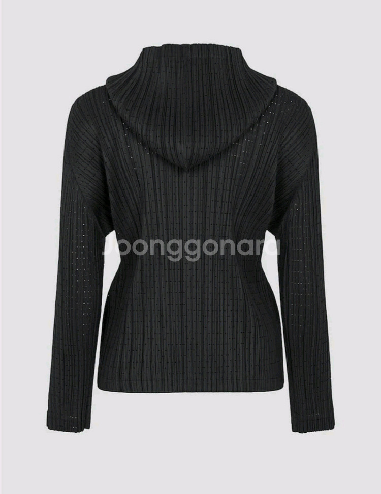 이세이미야케 플리츠플리즈 자켓 스타더스트 자켓 블랙 3사이즈--1