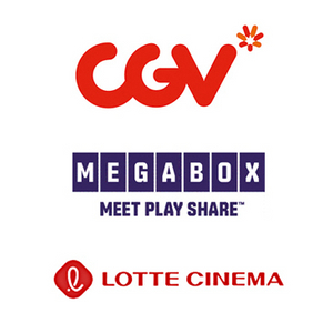 CGv, 롯데시네마, 메가박스 9,000원(돌비애트모스관 11,000원)