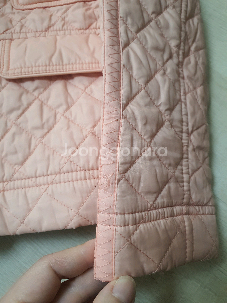 6Y 버버리키즈 누빔 자켓--5