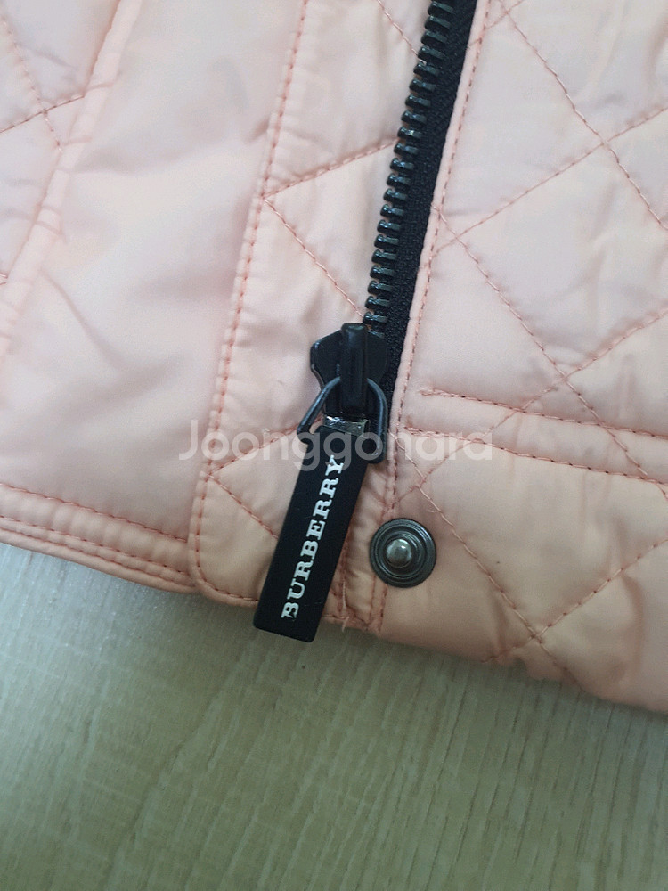 6Y 버버리키즈 누빔 자켓--3