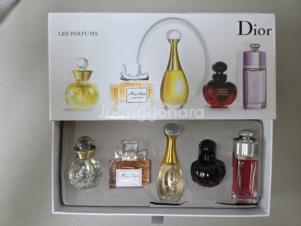 디올 미니 향수 5종 세트--0