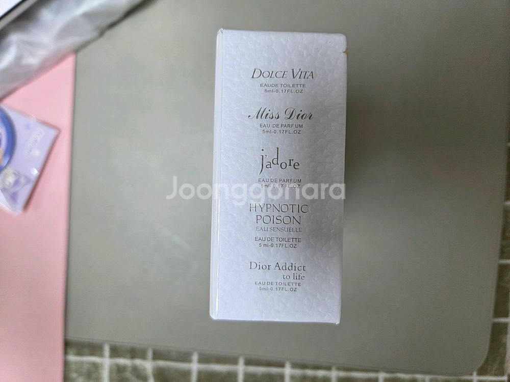디올 미니 향수 5종 세트--2