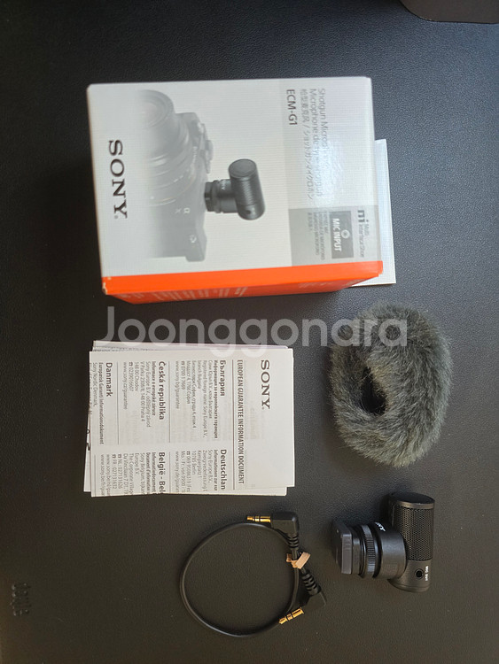 소니 카메라 ECM-G1 마이크--0