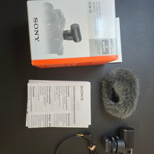 소니 카메라 ECM-G1 마이크