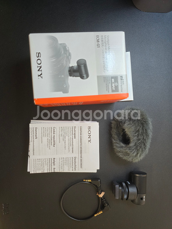 소니 카메라 ECM-G1 마이크--1